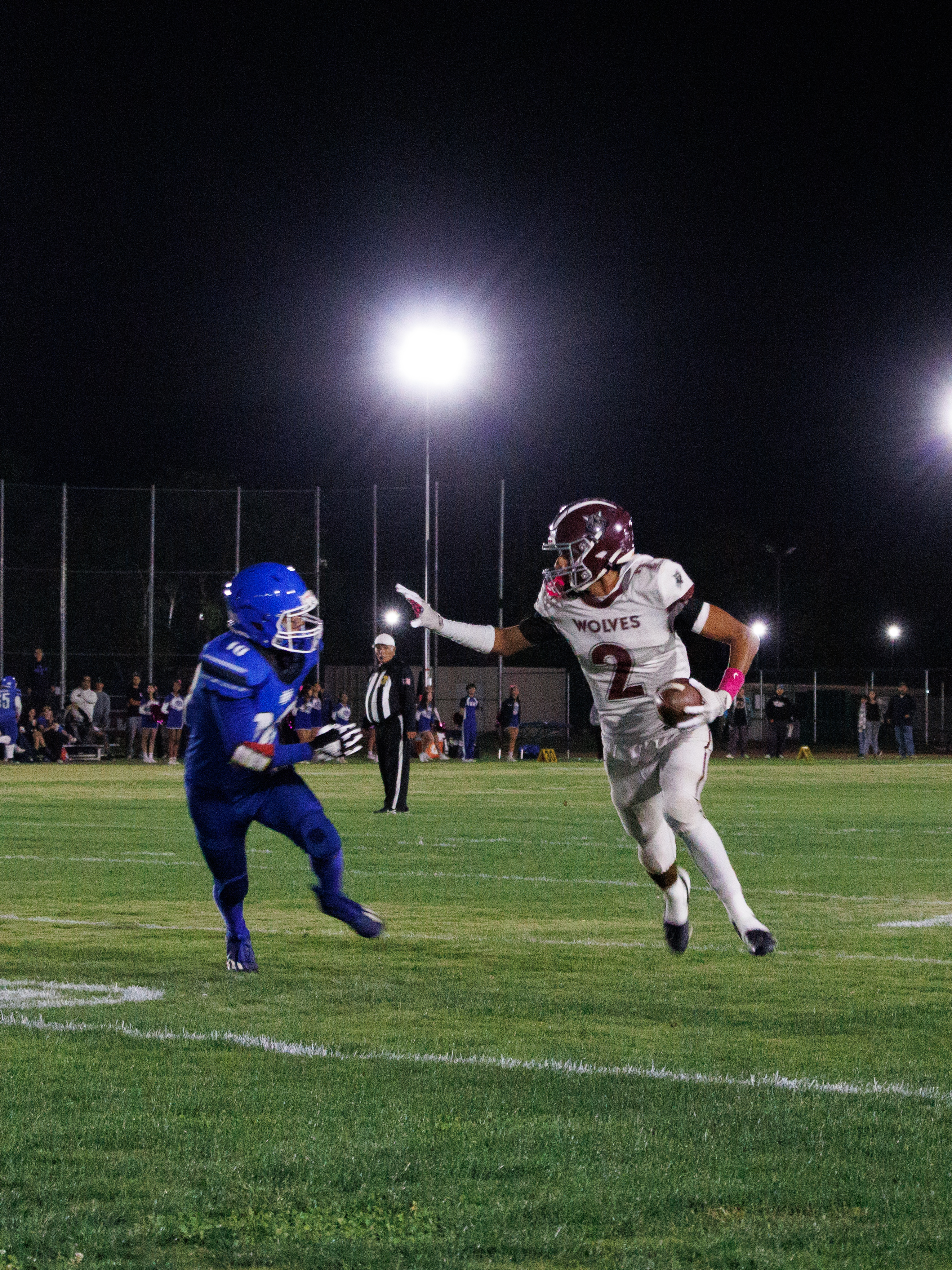 SJVA Wolves Football player portrait